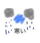 文字と顔（個別スタンプ：5）