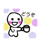 かわいらしいmarukunあいさつ会話色々（個別スタンプ：4）