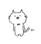 かわいいしろねこ（個別スタンプ：2）