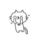 かわいいしろねこ（個別スタンプ：10）