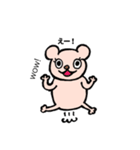 O脚くまちゃん（個別スタンプ：3）