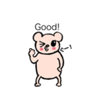 O脚くまちゃん（個別スタンプ：4）