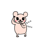 O脚くまちゃん（個別スタンプ：5）