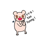 O脚くまちゃん（個別スタンプ：6）