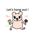 O脚くまちゃん（個別スタンプ：10）