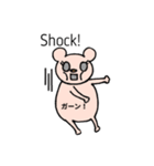 O脚くまちゃん（個別スタンプ：33）