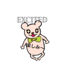 O脚くまちゃん（個別スタンプ：34）