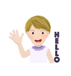 Peas Vicky（個別スタンプ：4）