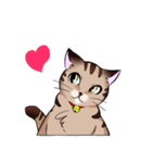 キジトラ猫ふーちゃんスタンプ（個別スタンプ：2）