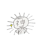 自由ノートキャラクターズ！！（個別スタンプ：8）