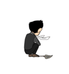 Dramatic Laurie - Animated（個別スタンプ：4）