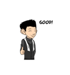 Dramatic Laurie - Animated（個別スタンプ：8）