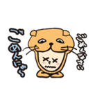 猫被り（個別スタンプ：4）