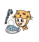 猫被り（個別スタンプ：7）