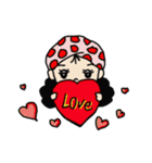 Head towel mother / daily articles（個別スタンプ：18）