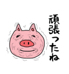 スペシャルピッグ最高金賞受賞の豚（個別スタンプ：18）