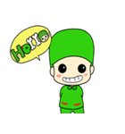 green point（個別スタンプ：1）