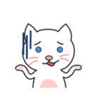カク猫、ダク犬 (Kaku Cat and Daku Dog)（個別スタンプ：17）