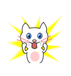 カク猫、ダク犬 (Kaku Cat and Daku Dog)（個別スタンプ：25）