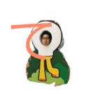 ニセ帯野であいうえお（個別スタンプ：18）