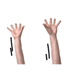 手コミュニケーション（個別スタンプ：6）