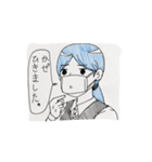 遅刻の言い訳。（個別スタンプ：5）