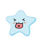 Blue Star Cute（個別スタンプ：1）