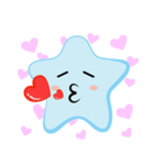 Blue Star Cute（個別スタンプ：2）