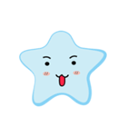 Blue Star Cute（個別スタンプ：5）