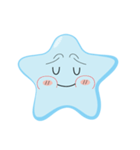 Blue Star Cute（個別スタンプ：17）
