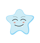 Blue Star Cute（個別スタンプ：24）