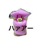アボちゃんピンクゴミキャラ（個別スタンプ：1）