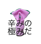 アボちゃんピンクゴミキャラ（個別スタンプ：3）