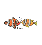 話してるよ水族館（個別スタンプ：11）