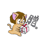 漢字猫 たまちゃん（個別スタンプ：20）