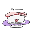 かわいい おすしちゃん1（個別スタンプ：10）