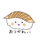 かわいい おすしちゃん1（個別スタンプ：34）