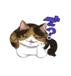 縞三毛うみちゃん（個別スタンプ：3）