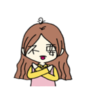 WHAT I WANT TO SAY THAT ON MY FACE（個別スタンプ：3）