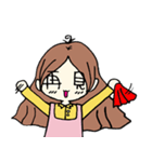 WHAT I WANT TO SAY THAT ON MY FACE（個別スタンプ：8）