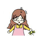 WHAT I WANT TO SAY THAT ON MY FACE（個別スタンプ：9）