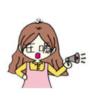 WHAT I WANT TO SAY THAT ON MY FACE（個別スタンプ：12）