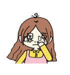 WHAT I WANT TO SAY THAT ON MY FACE（個別スタンプ：27）