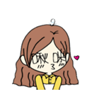 WHAT I WANT TO SAY THAT ON MY FACE（個別スタンプ：32）