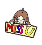 WHAT I WANT TO SAY THAT ON MY FACE（個別スタンプ：35）