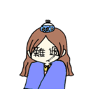 WHAT I WANT TO SAY THAT ON MY FACE（個別スタンプ：38）