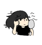 くせ毛ちゃんの日常（個別スタンプ：1）