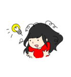 くせ毛ちゃんの日常（個別スタンプ：3）