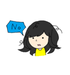 くせ毛ちゃんの日常（個別スタンプ：16）