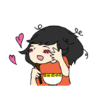 くせ毛ちゃんの日常（個別スタンプ：25）